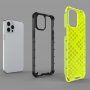 Kryt se strukturou včelí plástve pro iPhone 13 Pro Max - bílý
