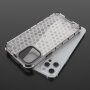 Kryt se strukturou včelí plástve pro iPhone 13 Pro Max - bílý