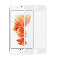 Super odolné tvrzené sklo (Tempered Glass) na Apple iPhone 8 Plus / 7 Plus - bílé