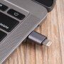Nabíjecí a datová redukce - USB-C na Lightning - šedá