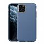 Nárazuvzdorný kryt s texturou kůže pro iPhone 11 Pro Max - modrý
