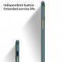 Nárazuvzdorný kryt s texturou kůže pro iPhone 11 Pro - zelený