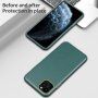 Nárazuvzdorný kryt s texturou kůže pro iPhone 11 Pro - zelený