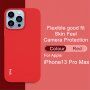 Imak měkký nárazuvzdorný kryt pro iPhone 13 Pro Max - červený