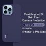 Imak měkký nárazuvzdorný kryt pro iPhone 13 Pro Max - modrý