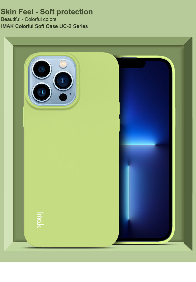 Imak měkký nárazuvzdorný kryt pro iPhone 13 Pro Max - modrý