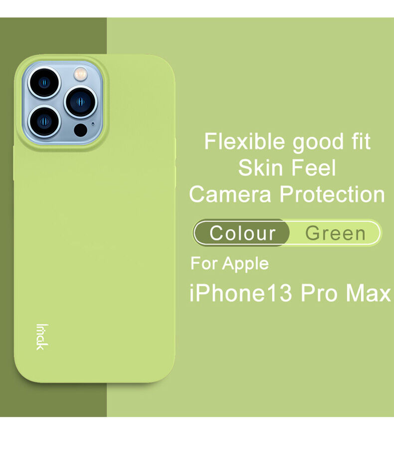 Imak měkký nárazuvzdorný kryt pro iPhone 13 Pro Max - modrý