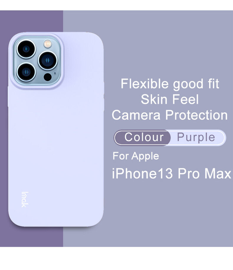 Imak měkký nárazuvzdorný kryt pro iPhone 13 Pro Max - modrý