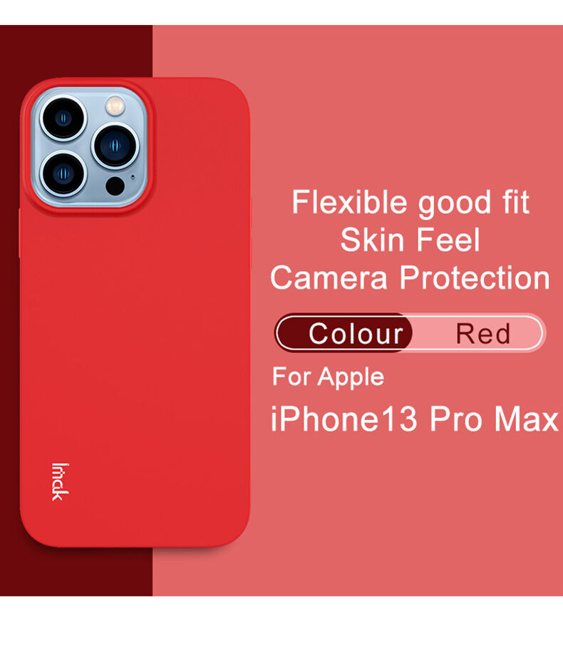 Imak měkký nárazuvzdorný kryt pro iPhone 13 Pro Max - modrý