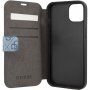Guess 4G Metal Logo flipové pouzdro pro iPhone 13 mini - modré