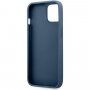 Guess 4G Printed Stripe kryt pro iPhone 13 - modrý