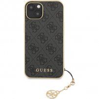 Guess 4G Charms kryt pro iPhone 13 mini - šedý