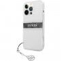Guess 4G Grey Stripe kryt pro iPhone 13 Pro Max - šedý
