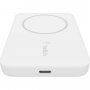 BELKIN Boost Charge bezdrátová MagSafe powerbanka - 2 500 mAh - bílá