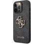 Guess 4G Metal Logo kryt pro iPhone 13 Pro Max - šedý