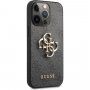 Guess 4G Metal Logo kryt pro iPhone 13 Pro Max - šedý