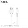 HOCO nabíjecí kabel pro Apple iPhone / iPad / iPod - 2m - bílý