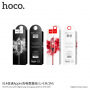HOCO opletený nabíjecí kabel pro Apple iPhone / iPad / iPod - 1m - černý