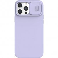 Nillkin CamShield Silky silikonový kryt pro iPhone 13 Pro Max - fialový