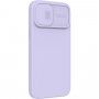 Nillkin CamShield Silky Magnetic silikonový kryt pro iPhone 13 Pro Max - fialový