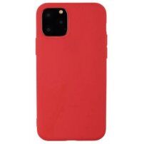 Kryt z měkkého plastu pro iPhone 13 Pro Max - červený