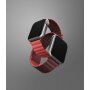 UNIQ Revix oboustranný řemínek pro Apple Watch 42mm / 41mm / 40mm / 38mm - vínovočervený