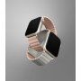 UNIQ Revix oboustranný řemínek pro Apple Watch 42mm / 41mm / 40mm / 38mm - růžovobéžový