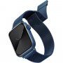 UNIQ Dante ocelový řemínek pro Apple Watch 42mm / 41mm / 40mm / 38mm - kobaltově modrý