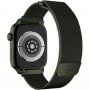 UNIQ Dante ocelový řemínek pro Apple Watch 42mm / 41mm / 40mm / 38mm - olivový