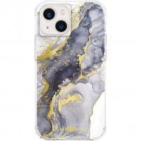 Case Mate Tough Print mramorový kryt pro iPhone 13 mini - šedý