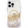 Case Mate Karat Marble kryt s MagSafe pro iPhone 13 Pro - zlatý