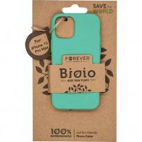 Forever Bioio ekologicky rozložitelný kryt pro iPhone 13 Pro Max - tyrkysový