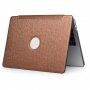 Kožený kryt pro MacBook Pro 14" (A2442) - hnědý