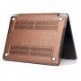 Kožený kryt pro MacBook Pro 14" (A2442) - hnědý