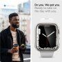 Spigen Ultra Hybrid pouzdro pro Apple Watch 45mm - čiré