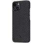Pitaka MagEZ 2 kryt s texturou karbonových vláken pro iPhone 13 - černý
