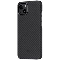 Pitaka MagEZ 2 kryt s texturou karbonových vláken pro iPhone 13 - černý