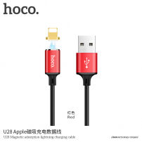HOCO magnetický nabíjecí kabel pro Apple iPhone - červený