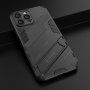 Odolný ochranný kryt se stojánkem pro iPhone 13 Pro Max - černý
