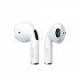 WK TWS V4 bezdrátová bluetooth sluchátka pro Apple zařízení - bílá