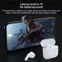 WK TWS V4 bezdrátová bluetooth sluchátka pro Apple zařízení - bílá