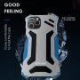 R-Just super odolný kovový "Armor" kryt pro iPhone 12 Pro Max - černý 