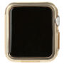 BASEUS Ultra tenké gumové pouzdro pro Apple Watch 38mm (tl. 0,65 mm) - zlaté