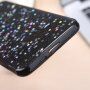 Ochranný měkký kryt s hvězdičkami pro iPhone X / XS - černý
