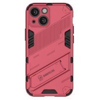 Odolný ochranný kryt se stojánkem pro iPhone 13 - růžový