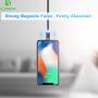 FLOVEME Round magnetický kabel USB-A / USB-C / Micro USB / Lightning pro iPhone / iPad / iPod / AirPods - 1 m - černá