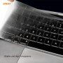 ENKAY 3v1 lesklý kryt s ultra tenkým krytem EU klávesnice a záslepkami portů pro MacBook Pro 15" s Touch Barem (A1707 / A1990) - čirý