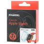 HAWEEL tenký průhledný obal / kryt pro Apple Watch 38mm - modrý