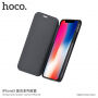 HOCO flipové pouzdro pro Apple iPhone XS / iPhone X - černé