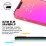 Goospery lesklý kryt z měkkého plastu pro iPhone 13 Pro Max - světle růžový